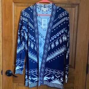 Aztec Patterned Cardigan